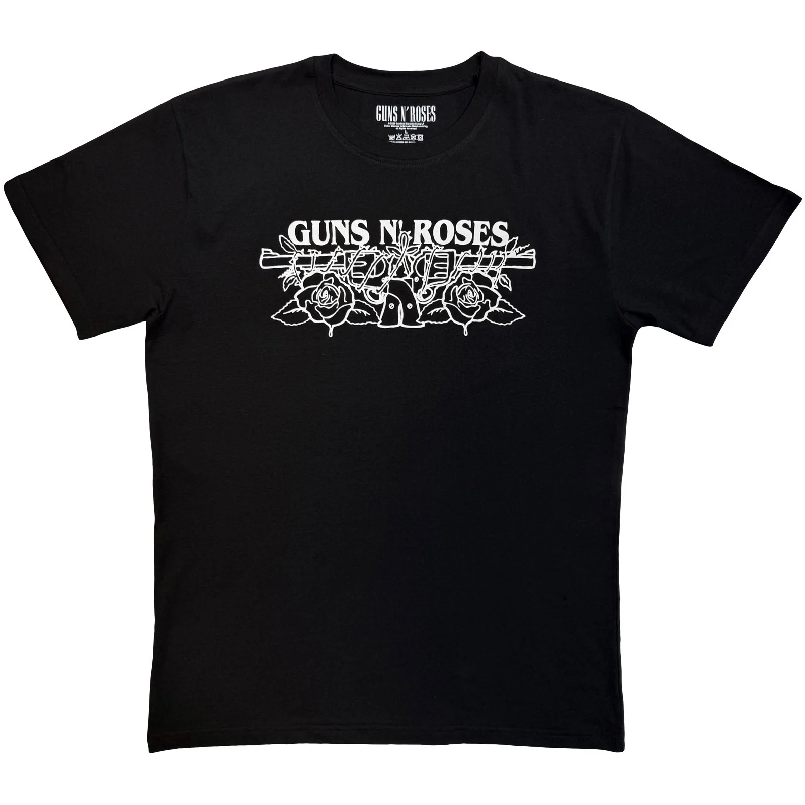 Guns N' Roses Unisex T-Shirt: Logo Mono
