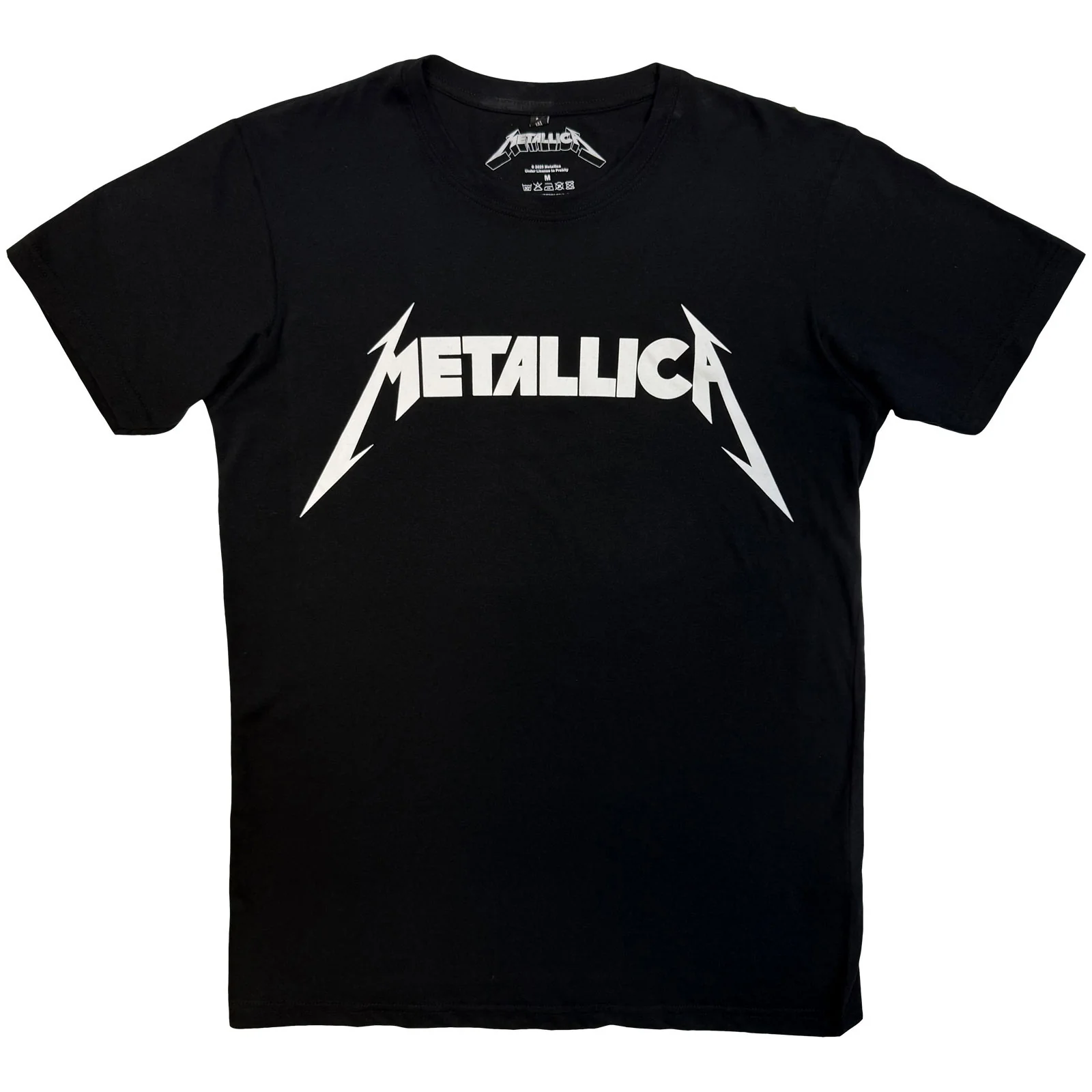 Metallica Unisex Premium Carbon T-Shirt: Logo